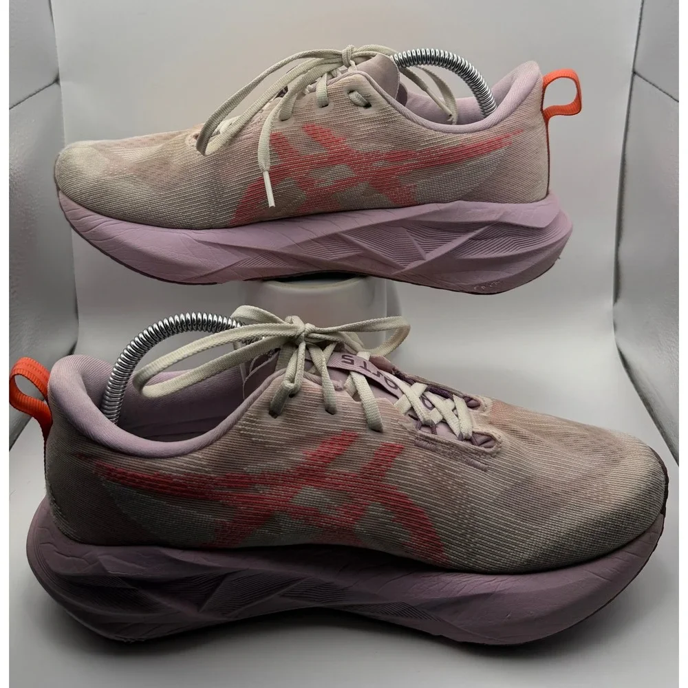 Asics Novablast 4 Running Shoes Womens 10.5 Pink 1012B765 Good FF Blast Plus Eco